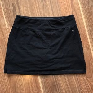 Black Danskin skort